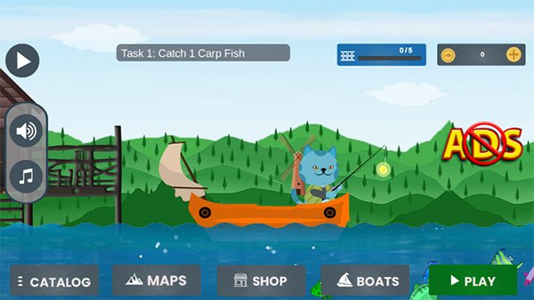 小猫钓鱼模拟器(Cat Fishing Simulator)0
