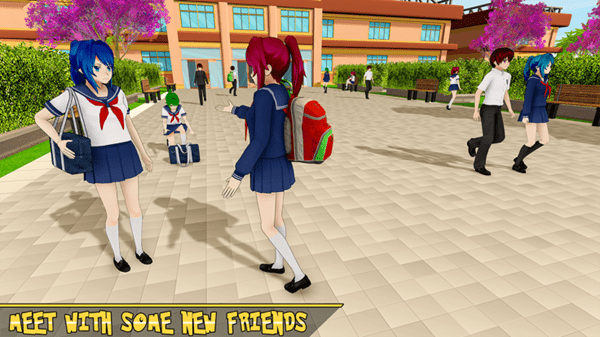 Yumi女孩高中模拟器Yumi High School Girl Life 3D3