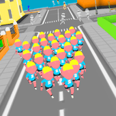 人群跑步3DCrowd Run 3D无广告安卓游戏